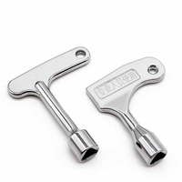 Outils de test d'ascenseur, Pièces d'ascenseur, Clés d'ascenseur d'urgence, Clé triangulaire pour porte de palier, Clé de porte d'ascenseur Mitsubishi