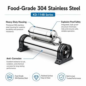 Purificateur d'<span class=keywords><strong>eau</strong></span> compact sous évier 1000L/H, système <span class=keywords><strong>de</strong></span> filtration UF et charbon à double étage, sans électricité, filtre domestique - Product Image 1