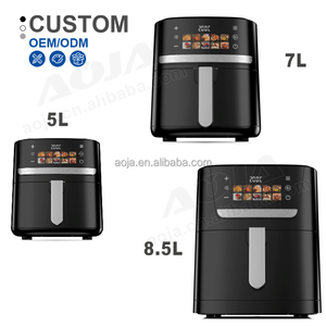 AOJA-Freidora de aire eléctrica portátil de 7l, freidora de aire sin aceite para cocinar platos saludables para toda la familia, con ventana - Product Image 4