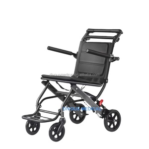 Nouveau produit, fauteuil roulant manuel pliable ultra-léger de haute qualité pour personnes handicapées et personnes âgées, pouvant être transporté en avion - Product Image 1