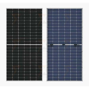 Module solaire bifacial demi-cellule 525-550W en gros, panneau solaire MBB 545W avec verre de protection frontal de 210 mm pour usage industriel - Product Image 3