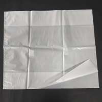 Sac à fond carré multifonctionnel en plastique HDPE, transparent, de qualité alimentaire, écologique, de taille personnalisable, résistant à l'humidité, thermoscellable