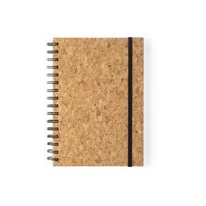<b>A5</b> Size Spiral Recycled Cork Cover Notebook Personalized Logo Eco-Friendly Paper Office Gift Set Promotional <b>NotePad</b> Journal - Product Image 1