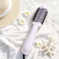 Nouveau Sèche-cheveux de Voyage Portable 2-en-1 Professionnel avec Ions Négatifs pour Salon et Usage Domestique, Sèche-cheveux et Fer à Boucler