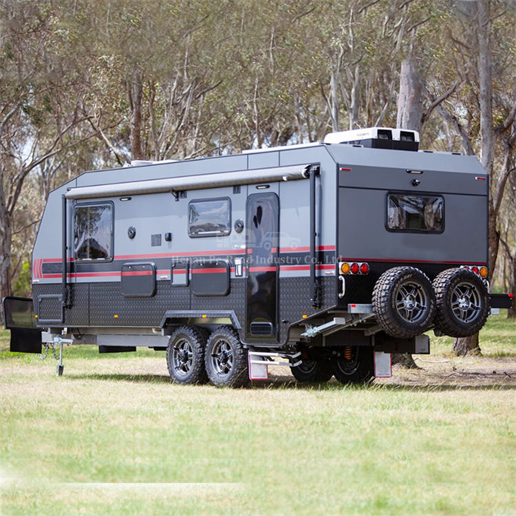 Strengthen Chassis Off Road Travel Trailer Camping Mobile Home Motorhome Camper Hybrid Caravan Australian Standard Buy Hybrid Caravan Australian Standard Fully Furniture Mobile Kitchen Toilet Motorhome Rv Tent Off Raod Camper Van