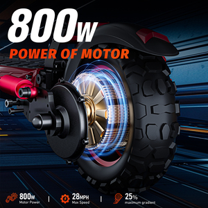 Scooter Eléctrico Plegable para Adultos de Alta Calidad y Estilo Popular, 1200W, 50-55km de Autonomía, con Asiento Unisex, Batería de 18Ah, Carga de 150kg - Product Image 5