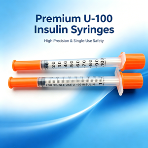 Envío Gratis: Jeringa <span class=keywords><strong>de</strong></span> Insulina Desechable y Estéril SentryMed 0.3ml/0.5ml/1ml U40/U100 29G-33G Sin Dolor para Mascotas a Buen Precio - Product Image 3