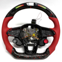 Volant en fibre de carbone Volkswagen Golf R pour MK7 MK7.5 MK8 Passat CC Polo Jetta Tiguan Upgrade