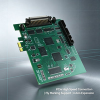 Carte de contrôle laser Galvo 2D EZCAD3 PCIe DLC2 pour marquage laser à fibre, gravure, marquage en vol, contrôle IO et applications multi-axes