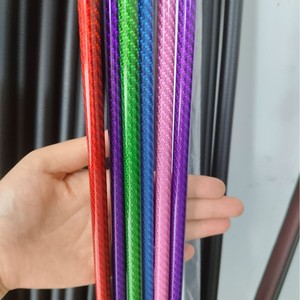 Rollo de Tubo de Fibra de Carbono Colorido a Precio Económico Directo de Fábrica - Product Image 4