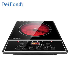 Cocina Portátil de Cerámica de un Solo Quemador, 2000W, Vidrio Mate, Calentamiento Rápido, Multifuncional, Eléctrica, Infrarroja, para el Hogar - Product Image 1