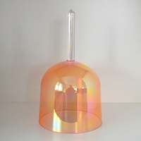 Coupes chantantes en cristal de quartz portables, 7 couleurs, 440Hz 432Hz, pour bain sonore thérapeutique et sons des chakras