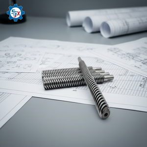 אום בורג כדורי טרפז T8 מפלדת אל-חלד 304 עם הברגות כרסום למדפסות תלת-ממד NINGBO YINZHOU SHUNGANMACHINERY CO.LTD - Product Image 4