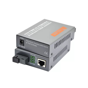 1000Base-Tx เป็น1000ฐาน-<span class=keywords><strong>RX</strong></span> โหมดเดียวใยแก้วคู่อีเธอร์เน็ตที่รวดเร็ว HTB-GS-<span class=keywords><strong>03</strong></span> 20กม. ตัวแปลงสื่อไฟเบอร์20กม. - Product Image 1