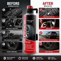 Spray d'étanchéité pour pneus, réparation d'urgence des pneus crevés pour voitures, réparation des fuites, aérosol, entretien automobile, vente en gros