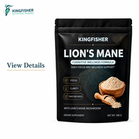 Poudre de champignon Crinière de lion en vrac OEM 5000mg, extrait d'Hericium Erinaceus haute puissance, fabricant de suppléments de champignons en gros