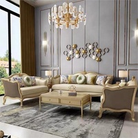 Canapé d'angle en cuir véritable de luxe léger américain, design moderne européen, bois massif, pour villa, appartement, hôtel, avec fonction rafraîchissante