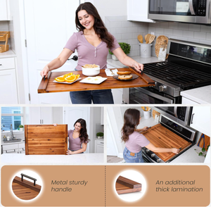 202411 couvercles de cuisinière en acacia pour cuisinière électrique nouilles <span class=keywords><strong>conseil</strong></span> brûleurs à gaz couvercles de cuisinière - Product Image 4