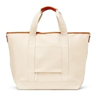 Grand sac fourre-tout en toile personnalisable avec logo, production rapide, OEM, sac en toile robuste à personnaliser, production rapide