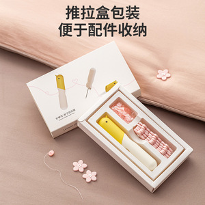 Flower Shaped Quilt Fastener Needle Free Soft Silicone For <b>Thick</b> Thin <b>Blanket</b> Home Dormitory Use Invisible Anti Running - Product Image 2