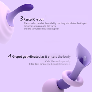 Vibratore per Adulti con Lingua Vibrante, Stimolatore Punto G, Giocattolo Sessuale per l'Orgasmo Femminile - Product Image 3