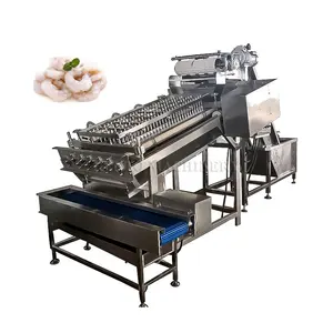 Intelligente Steuerung Shrimp Shells Remover / Shrimp Peeler Sheller/Frische Shrimps Peeling Machine