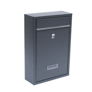 Buzón de Pared para Exteriores en Oferta, Buzón de Acero Inoxidable con Cerradura, Diseño Impermeable, Buzón de <span class=keywords><strong>Correos</strong></span> para Oficina, Paquetería, Duradero - Product Image 3