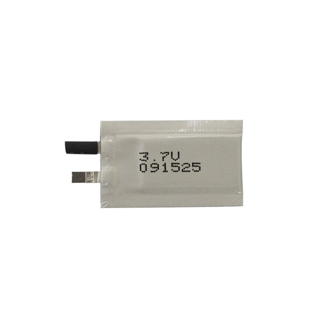 091525 15mah Rechargeable Ultra Thin Lithium Polymer Battery