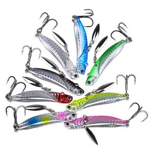 1.5 #   1.8 #   2.2 #   Leurre de pêche artificiel en bois lumineux pour calamar, crevette et seiche - Product Image 2