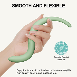 Masseur périnéal chauffant à 5 vibrations, outil de massage périnéal, conçu pour les essentiels du travail d'accouchement et de la naissance - Product Image 4