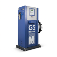 Générateur d'azote pour gonflage de pneus G5 E-1132-LV en métal certifié CE avec manomètre numérique et moniteur de pression des pneus semi-automatique