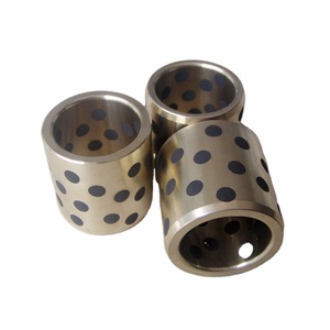 2020 Modelo DU Dry Column Cojinete compuesto deslizante SF-1F Manguito de buje de PTFE de bronce de acero autolubricante que contiene aceite - Product Image 3