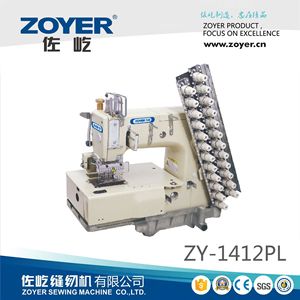 Zuoyi 12-Needle Chain Stitch <b>Sewing</b> <b>Machine</b> Flat-Bed Multi-Needle Platform For Fabric Textile Use - Product Image 3