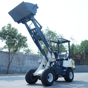 รถตักดินไฟฟ้าขนาดเล็กถังรถแบคโฮเดอร์โหลดล้อหน้าแบบยืดหดได้ - Product Image 4