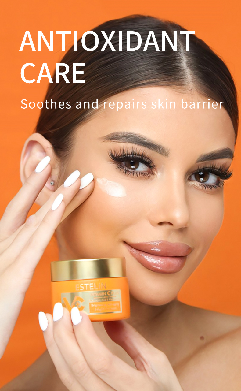 ESTELIN Niacinamide Hyaluronic Acid Vitamin C Night Cream