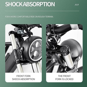 Vélo électrique <span class=keywords><strong>750</strong></span> <span class=keywords><strong>watts</strong></span> 48v directement de l'usine, vélo de montagne électrique Stealth Bomber, vélo de ville électrique 7 vitesses - Product Image 4