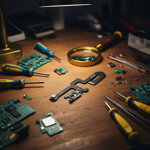 Cavo flessibile originale per fotocamera frontale con sensore di prossimità e microfono per iPhone 8 Plus - Product Image 3