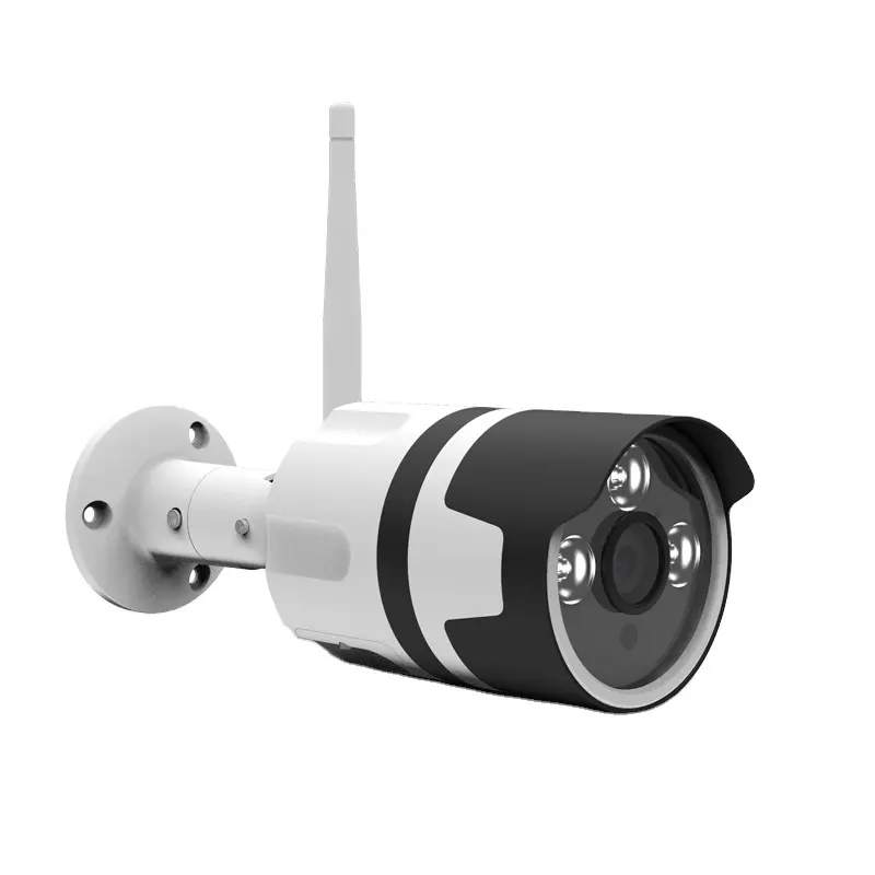 8MP Audio IP Cámara Wifi Inalámbrico AI Detección humana 2K CCTV Bullet Cámara de vigilancia al aire libre Protección de seguridad