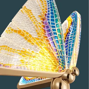 Lampu Dinding Kupu-kupu Baru Dekorasi Pencahayaan Lorong Latar Belakang Kamar Tidur Samping Tempat Tidur Tangga Minimalis Modern Nordik