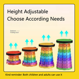 <span class=keywords><strong>Tabouret</strong></span> pliant rétractable portable en plastique télescopique pour adultes, camping, pêche, <span class=keywords><strong>jardin</strong></span>, <span class=keywords><strong>tabouret</strong></span> d'attente <span class=keywords><strong>pliable</strong></span> - Product Image 6