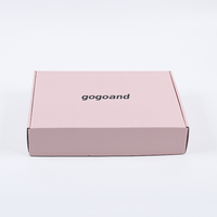 Boîte en carton kraft personnalisée pour l'impression d'emballages, boîte à bonbons fantaisie, boîte cadeau en carton ondulé durable