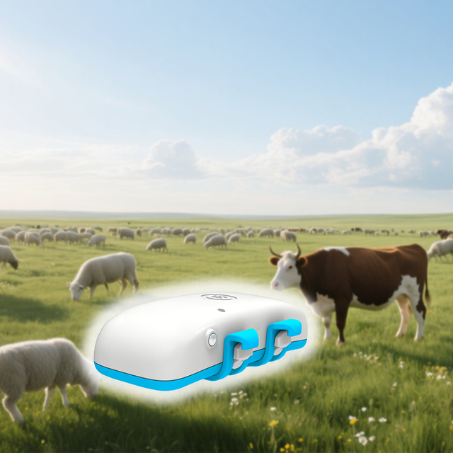 Battery Power Waterproof Pet GPS Tracker 2G Plastic Collar Locator for Dog Cat Cattle Sheep LBS Animal Tracking Device