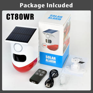 Alarme de sécurité domestique CT80WR, anti-vol, détecteur de mouvement extérieur TUYA WIFI, détecteur de mouvement PIR, alimenté par énergie solaire, étanche IP65, capteur de mouvement - Product Image 6