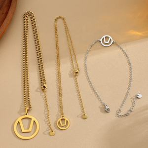 Collar Yiwu Aceon de Acero Inoxidable, Cadena Curb Redonda de 30 mm para Hombre y Mujer, Tamaño Personalizado, Logotipo Personalizado, Freedom the <span class=keywords><strong>Swinger</strong></span> - Product Image 3