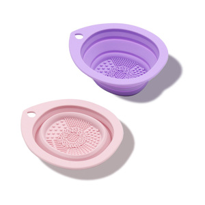 Alfombrilla de Silicona Plegable para Limpiar Brochas de Maquillaje, Ecológica, Herramienta de Belleza para Lavar Brochas, Uso Doméstico - Product Image 2