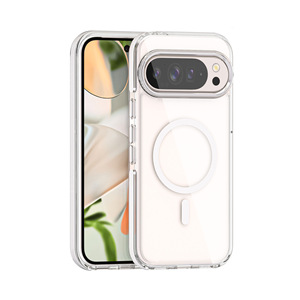 Étui transparent magnétique pour Google Pixel 10 Pro XL Pixel 10 9A Protection de qualité militaire Antichoc Housse de téléphone - Product Image 1
