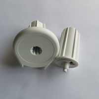 Mécanisme d'embrayage pour store enrouleur traditionnel en plastique de 38 mm pour stores Rollease à tube de 1 1/2 pouces, inférieur à 15 lb (blanc)