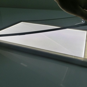 16mm Thick Wall Mounting Black Magnetic Opening Aluminum <b>Frame</b> Light Box - Product Image 4