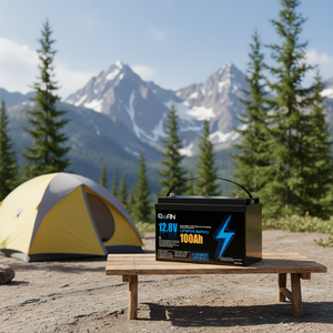 Batería LiFePO4 de 12V 100Ah Recargable para RV, Embarcaciones, Carritos de Golf, Sillas de Ruedas, Fregadoras de Pisos con Protección IP65 a Prueba de Agua - Product Image 2