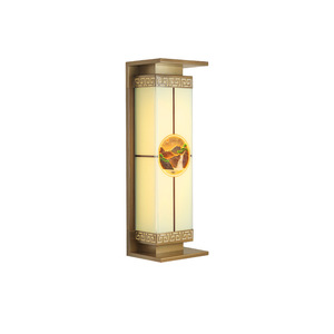 Lampe solaire LED à pilier pour extérieur, étanche, pour villa, portail, balcon, cour, avec éclairage haut et bas - Product Image 5